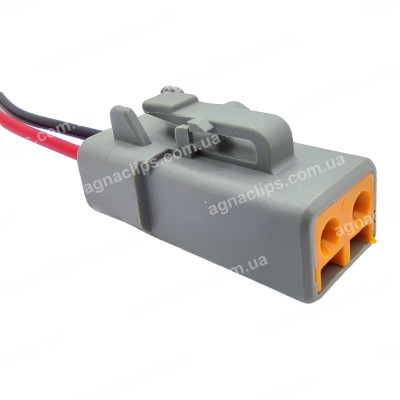 RP1099 Роз'єм 2-к DTP06-2S відп. частина RP1100