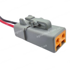 RP1099 Роз'єм 2-к DTP06-2S відп. частина RP1100