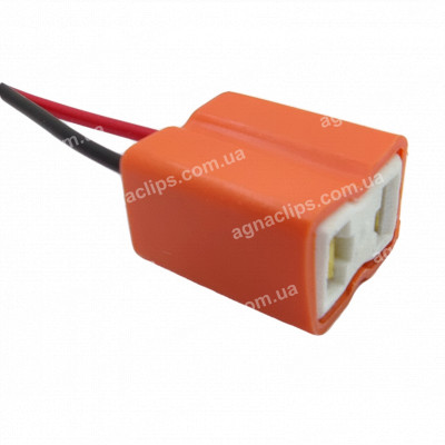 RCS2K Роз'єм 2-к автолампи H7 прямий кераміка