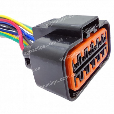 RP1103 Роз'єм 12-к VW Audi педалі акселератора PB625-12027