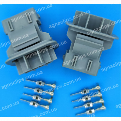 PN60 Патрон 4-конт. з клемами