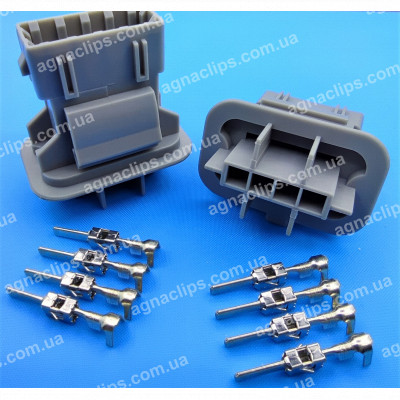 PN60 Патрон 4-конт. з клемами