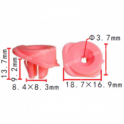 C 3492 Кліпса Honda 91561S5PA01 панелі дверей
