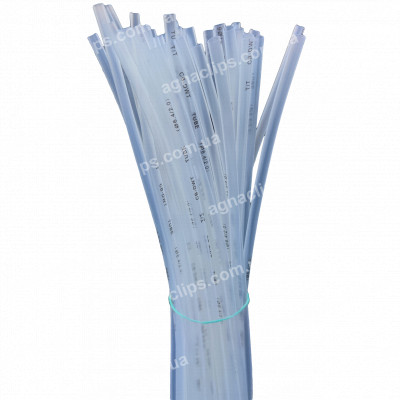 Термоусадка клейова Ø 6.4/2 мм. 1 м. прозора