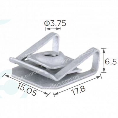 H 2323 Скоба BMW 7146951655 07147154447