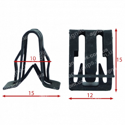 DS11 Скоба Jeep 16.7x12