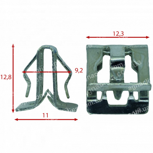 DS13 Скоба 12.5x12 універсальна