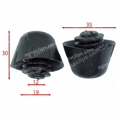 DB2 Відбійник VW різьбовий