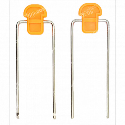 LT106 Знімач магнітоли автомобільний метал з ручкою 119 мм