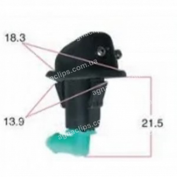 F7001 Форсунка Honda Jeep Doodge аналог 76810-SR0-004 76810-S84-004