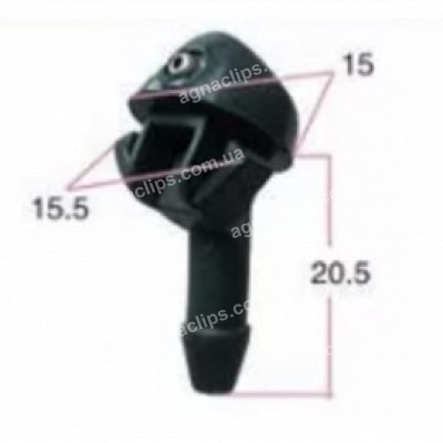 F7002 Форсунка Chery QQ Matiz S115207030