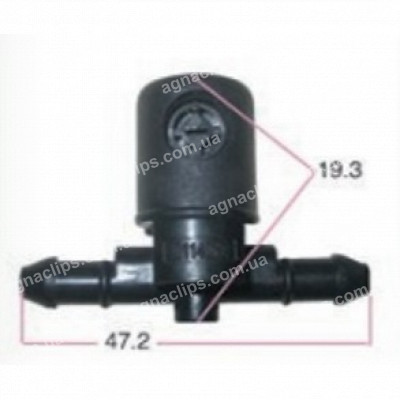 F7027 Форсунка Opel GM (ліва) 12782508 1451257