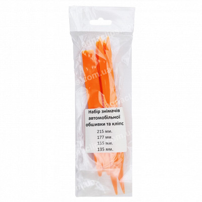 LT120 Набір знімачів обшивки автомобільної Пластик 4 шт. В УПАКОВЦІ