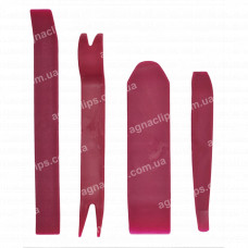 LT121 Набір знімачів обшивки автомобільної Пластик 4 шт. В УПАКОВЦІ