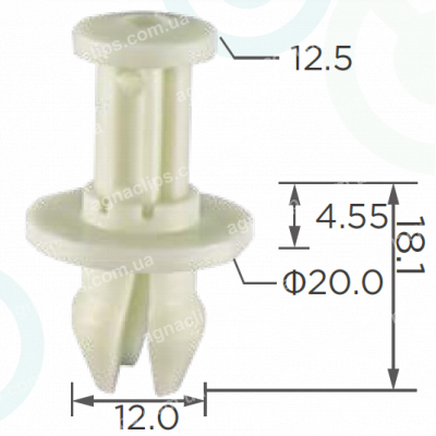C 3570 Кліпса Chrysler 68053681AA