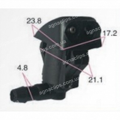 F7108 Форсунка Toyota