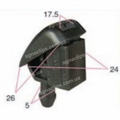 F7060 Форсунка VW Skoda 3B0955985 5J0955985