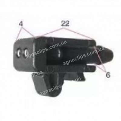 F7037 Форсунка Renault Scenic II Megane II 8200082347