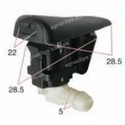 F7041 Форсунка омивача