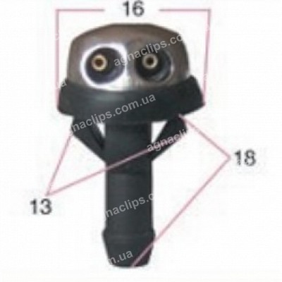 F7139 Форсунка Mercedes A1078600147