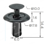 C 3655 Кліпса Mazda Ford GJ2168885B B46768AC3 3893097