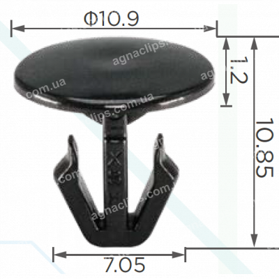 C 3661 Кліпса Honda 91532SJA003
