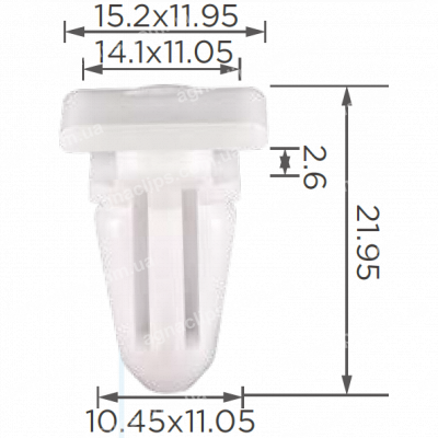 C 3662 Кліпса BMW 51471840961