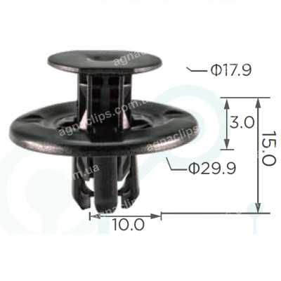 C 3664 Кліпса Honda 91505TY2003