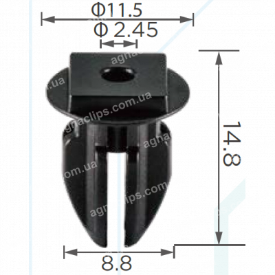 C 3667 Кліпса Honda 868992T500