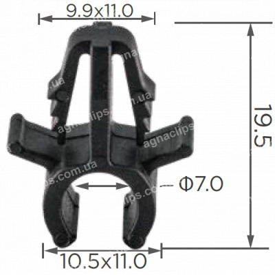 C 3699 Утримувач електропроводки