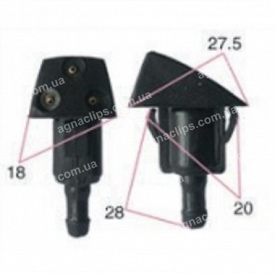 F7025 Форсунка Kia Hyindai 3-струменева