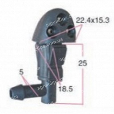 F7029 Форсунка GM Chevrolet 94556605