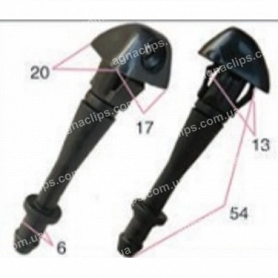 F7081 Форсунка Great Wall Hover Haval H5 5207300-K00