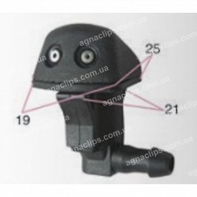 F7088 Форсунка Mazda Toyota GK2C67510B GJ6E-67-510E BN8W-67-510 C238-67-510 BN8V-67-510