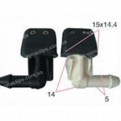 F7089 Форсунка (пара) Renault 7700728064