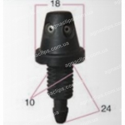 F7132 Форсунка універсальна