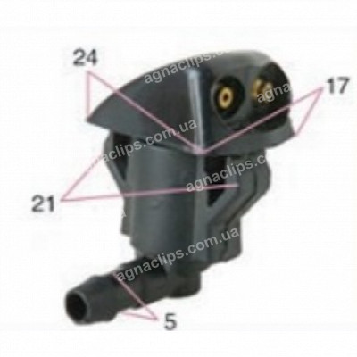 F7134 Форсунка Chery T11-5207327