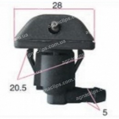 F7142 Форсунка омивача