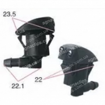 F7006 Форсунка Toyota Daewoo Daihatsu Hyundai Mitsubishi Kia 85381-AA042