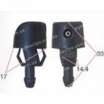 F7015 Форсунка Hyundai Kia 986304A000