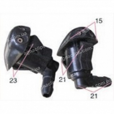 F7034 Форсунка (пара) Toyota Hyundai KIA Daewoo Daihatsu Mitsubishi Chery