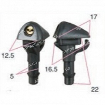 F7051 Форсунка Nissan Navara Frontier