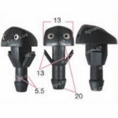 F7092 Форсунка універсальна