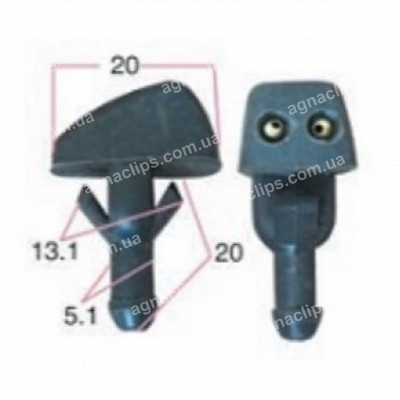 F7123 Форсунка Ford