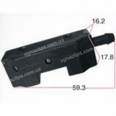 F7143 Форсунка 3-струменева