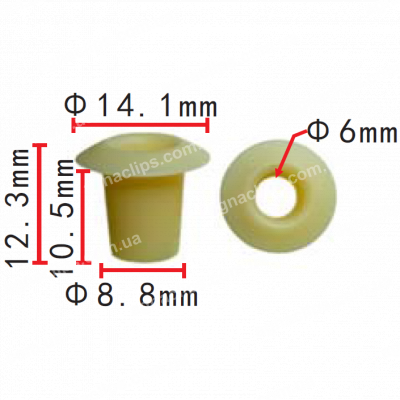C 3678 Втулка VW Audi Bentley 3B0867334