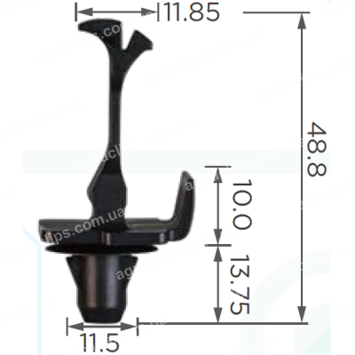C 3683 Кліпса Toyota Lexus 6221742030