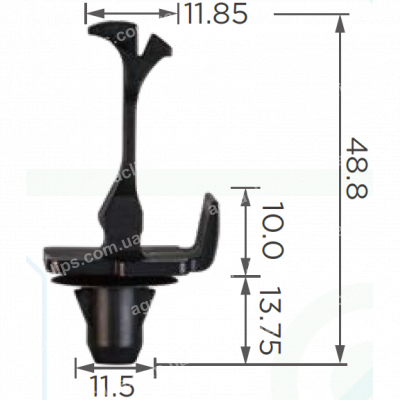 C 3683 Кліпса Toyota Lexus 6221742030