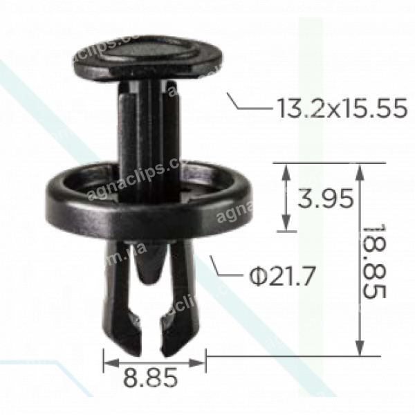 C 3688 Кліпса Toyota 9046709242