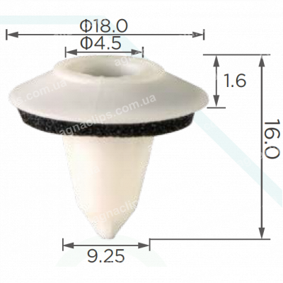 C 3705 Кліпса BMW 51717154239